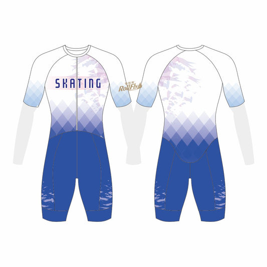 rollfly inline speed skating suit club